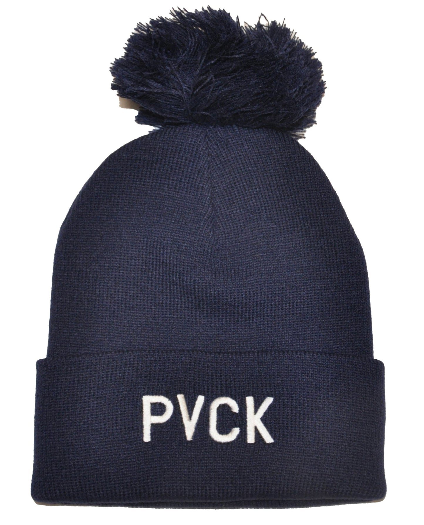 PVCK Cuff Knit with Pom